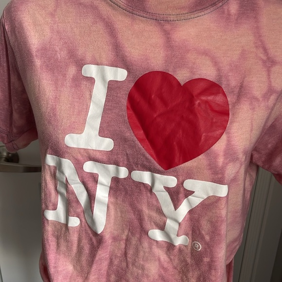 I love new york tie dye cropped tee - Picture 2 of 4